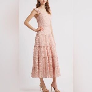 sachin and babi light blue dress Shop Purple Floral Chiffon A-Line Midaxi Skater Dress with Long Sleeves  Online in Iraq